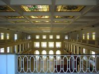  Patio de Honor del Colegio Militar de la Nacion
- vista gral de los vitrales a restaurar.-