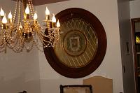  Vitral circular en bronce con escudo - Buenos Aires 2011 - cod:90a