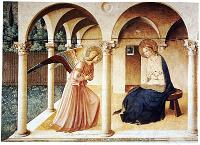  La Anunciacion de Fra Angelico .-
Obra original de la que se nos encargo 