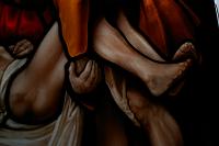  Vitrales Iglesia Parroquial Inmaculada Concepcion de Monte Grande - Descenso de la Cruz - Caravaggio - realizado en 2014 - Pcia de Bs. As. - Argentina.-