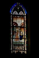  La Anunciacion en vitraux - Iglesia Parroquial Inmaculada Concepcion de Monte Grande - Pcia de Bs. As. - Argentina.-