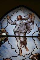  La Transfiguracion de Rafael - Vitral realizado para la Iglesia Parroquial Nuestra señora de Lourdes de La Union  - Ezeiza - Buenos Aires 2011.-