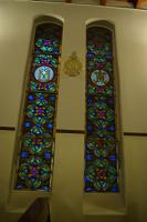 Iglesia Parroquial Nuestra Señora de la Medalla Milagrosa - Restauración de vitrales en 2011- Adrogué - Buenos Aires.-