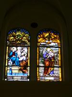  Vitrales reaturados por el taller - 
Iglesia Santa Rita de Casia - Esquina Provincia de Corrientes Argentina.